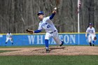 Baseball vs Emerson  Wheaton College Baseball vs Emerson College. - Photo By: KEITH NORDSTROM : Wheaton, Baseball